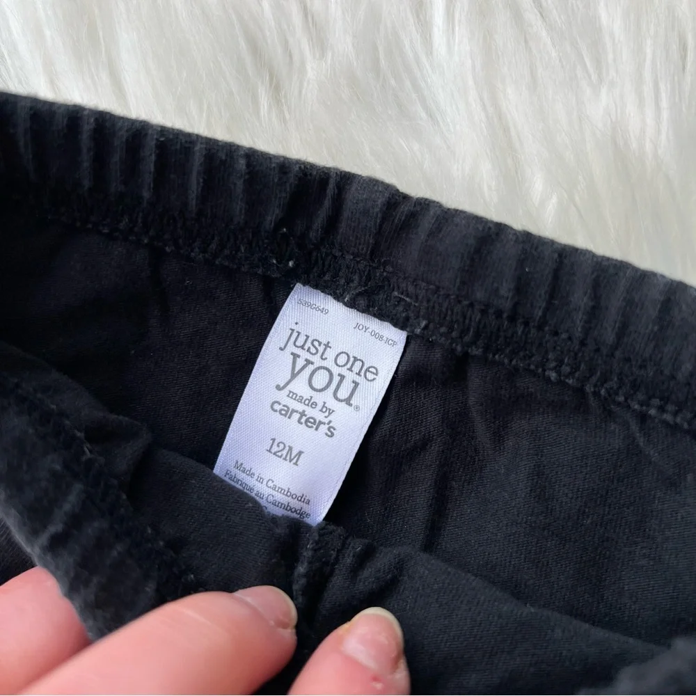 Carter’s Chambray Black Denim Jeggings